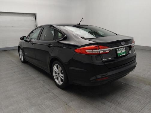 Shadow Black 2018 Ford Fusion Hybrid S