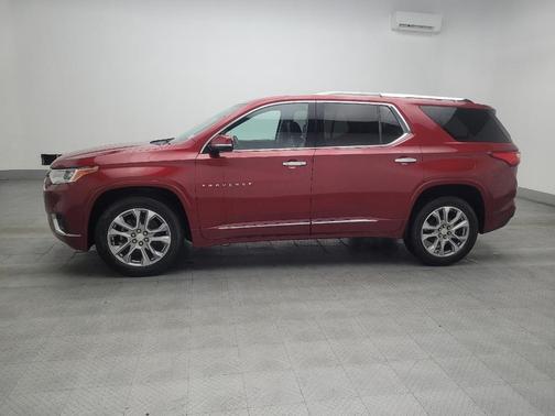 Red 2018 Chevrolet Traverse Premier