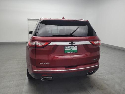 Red 2018 Chevrolet Traverse Premier
