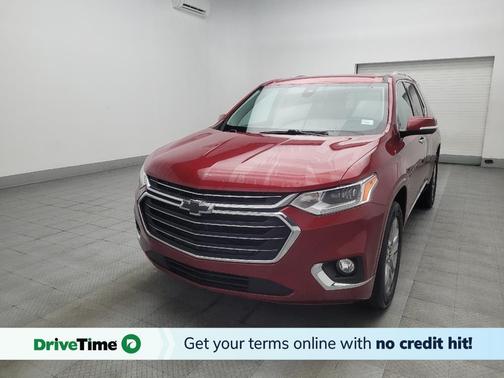 Red 2018 Chevrolet Traverse Premier