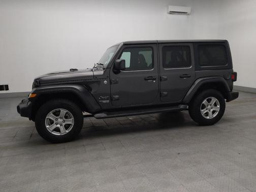 Granite Crystal Metallic Clearcoat 2019 Jeep Wrangler Unlimited Sport