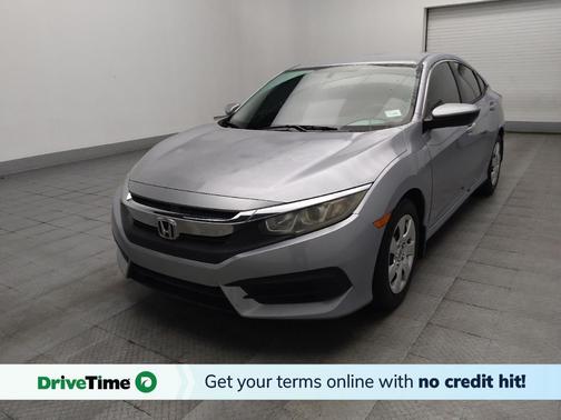 Lunar Silver Metallic 2017 Honda Civic LX