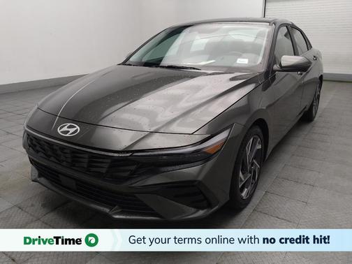 Gray 2024 Hyundai ELANTRA Limited