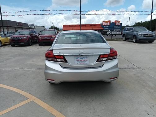 Silver 2015 Honda Civic LX