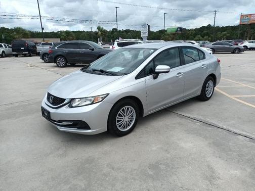 Silver 2015 Honda Civic LX