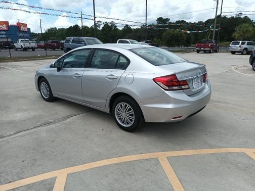 Silver 2015 Honda Civic LX