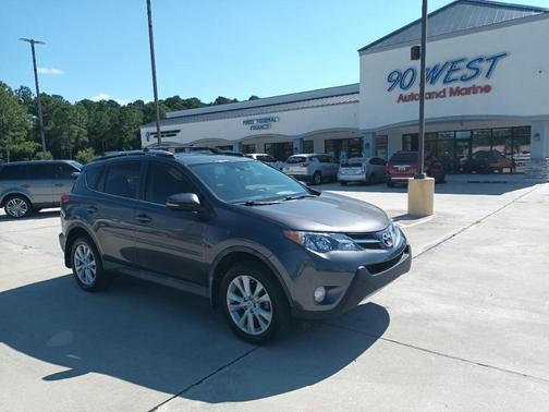 Gray 2015 Toyota RAV4 Limited