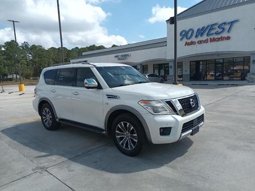 White 2017 Nissan Armada SL