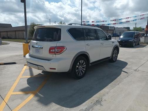White 2017 Nissan Armada SL