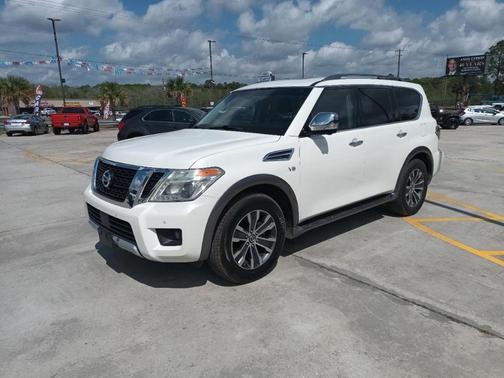 White 2017 Nissan Armada SL