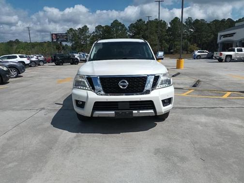White 2017 Nissan Armada SL