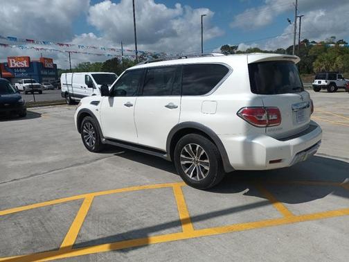 White 2017 Nissan Armada SL