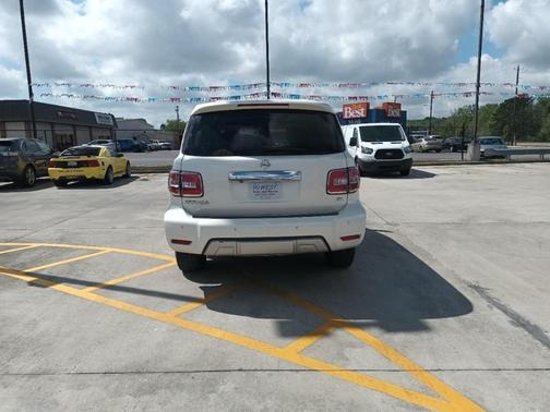 White 2017 Nissan Armada SL
