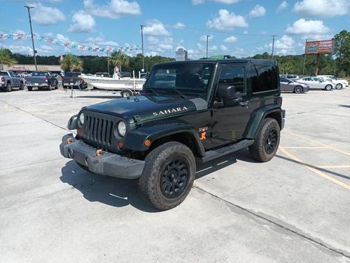 Green 2011 Jeep Wrangler Sahara