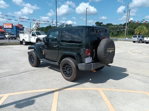 Green 2011 Jeep Wrangler Sahara