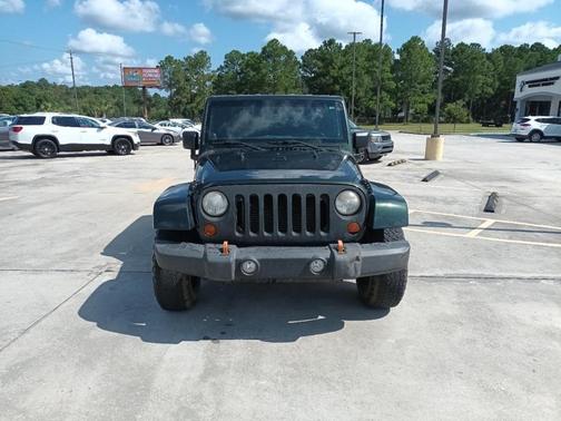 Green 2011 Jeep Wrangler Sahara