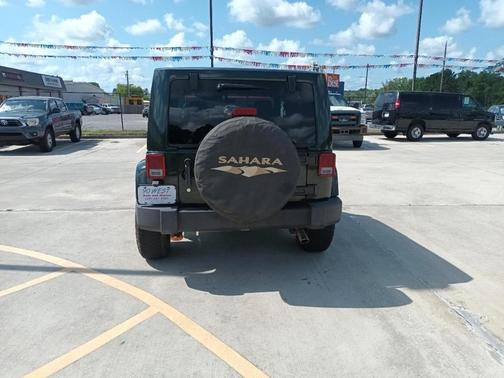 Green 2011 Jeep Wrangler Sahara