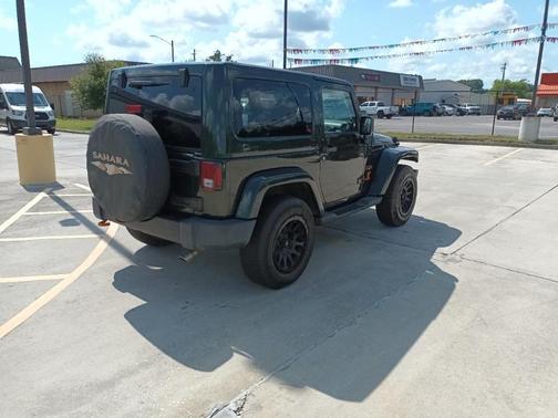 Green 2011 Jeep Wrangler Sahara