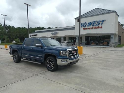 Blue 2017 GMC Sierra 1500 SLT