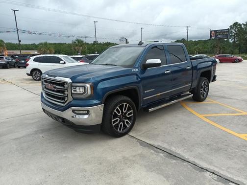 Blue 2017 GMC Sierra 1500 SLT