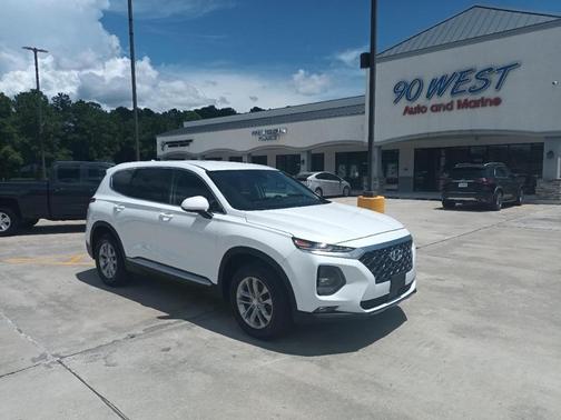 White 2020 Hyundai SANTA FE 2.4 SEL