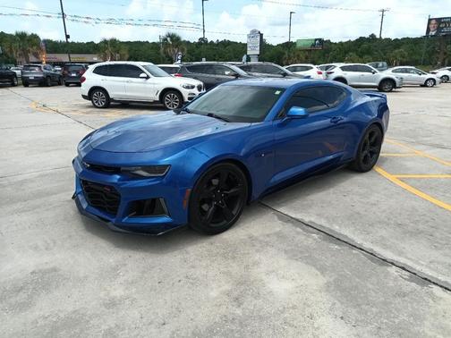 Blue 2017 Chevrolet Camaro 2LT