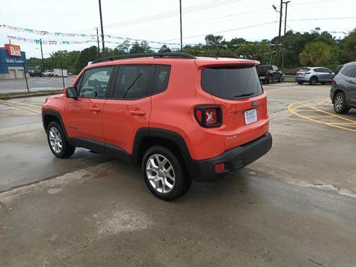 Orange 2017 Jeep Renegade Latitude