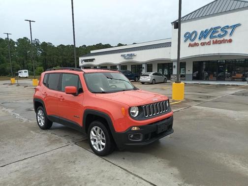Orange 2017 Jeep Renegade Latitude