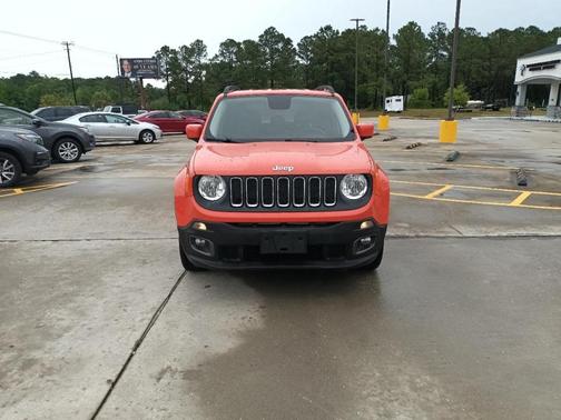 Orange 2017 Jeep Renegade Latitude