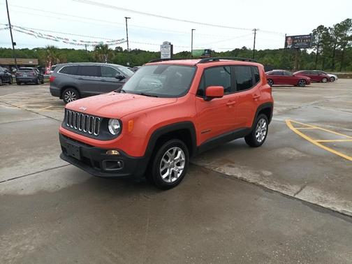 Orange 2017 Jeep Renegade Latitude