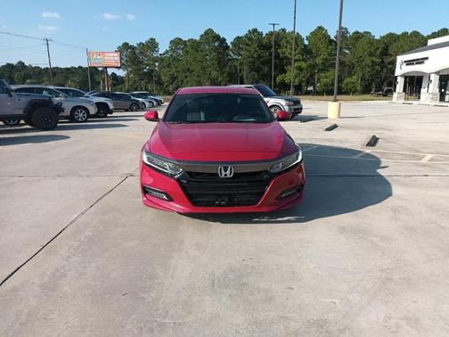 Red 2019 Honda Accord Sport