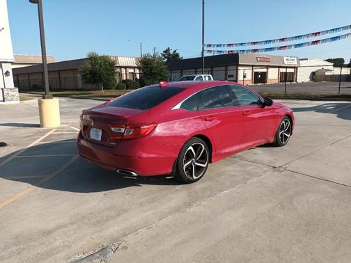 Red 2019 Honda Accord Sport