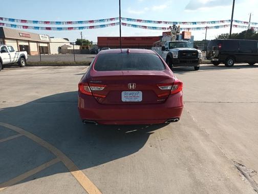 Red 2019 Honda Accord Sport