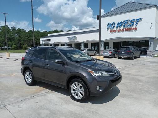 Gray 2015 Toyota RAV4 Limited