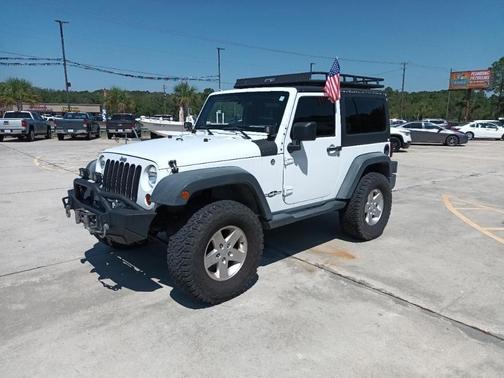 White 2013 Jeep Wrangler Sport
