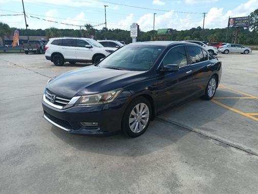 Blue 2013 Honda Accord EX-L