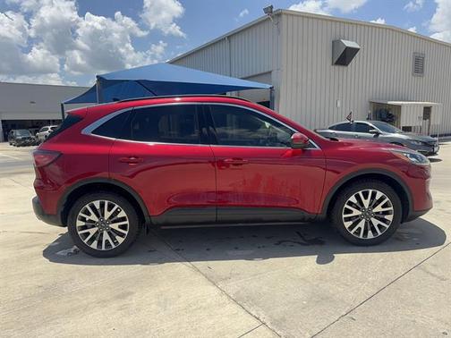 Rapid Red Metallic Tinted Clearcoat 2020 Ford Escape Titanium