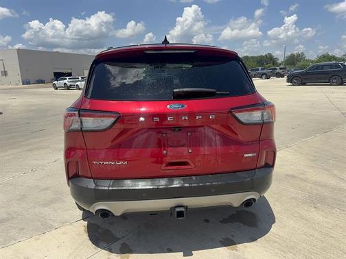 Rapid Red Metallic Tinted Clearcoat 2020 Ford Escape Titanium