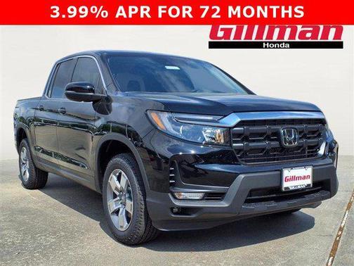 Crystal Black Pearl 2026 Honda Ridgeline RTL