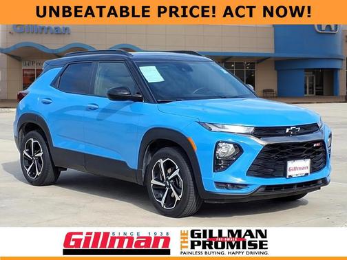 Fountain Blue 2023 Chevrolet Trailblazer RS