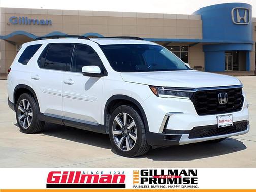 Platinum White Pearl 2025 Honda Pilot Touring 8-Passenger
