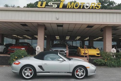 Arctic Silver Metallic 2008 Porsche Boxster S