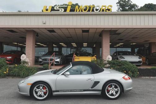 Arctic Silver Metallic 2008 Porsche Boxster S