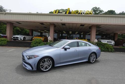Manufackur Cote d'Azur Light Blue Metallic 2022 Mercedes-Benz CLS 450 Base