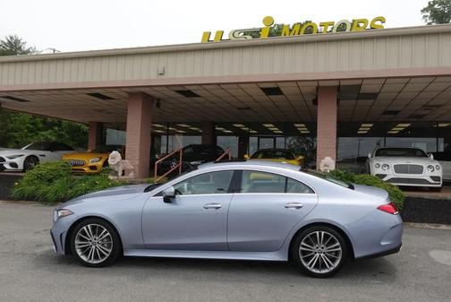 Manufackur Cote d'Azur Light Blue Metallic 2022 Mercedes-Benz CLS 450 Base