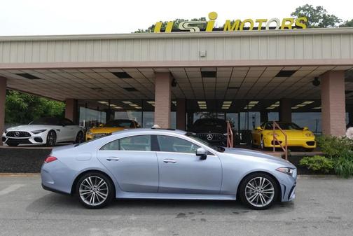 Manufackur Cote d'Azur Light Blue Metallic 2022 Mercedes-Benz CLS 450 Base