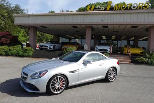 Iridium Silver Metallic 2017 Mercedes-Benz SLC 300 SLK300