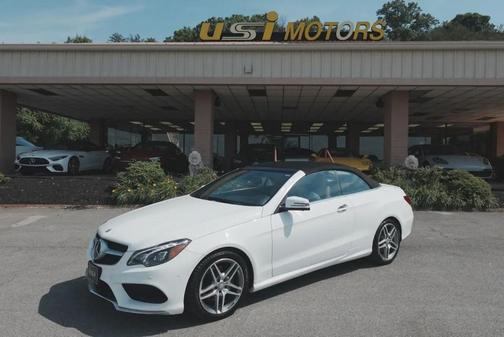 Polar White 2016 Mercedes-Benz E-Class E400 Cabriolet