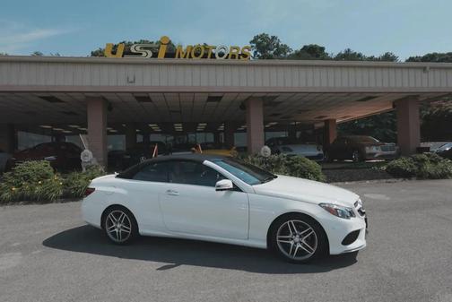 Polar White 2016 Mercedes-Benz E-Class E400 Cabriolet