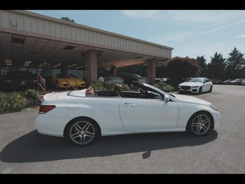Polar White 2016 Mercedes-Benz E-Class E400 Cabriolet